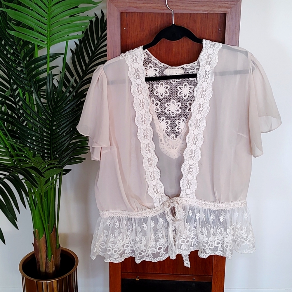 Modcloth To Quiche Their Own Lace Cardi